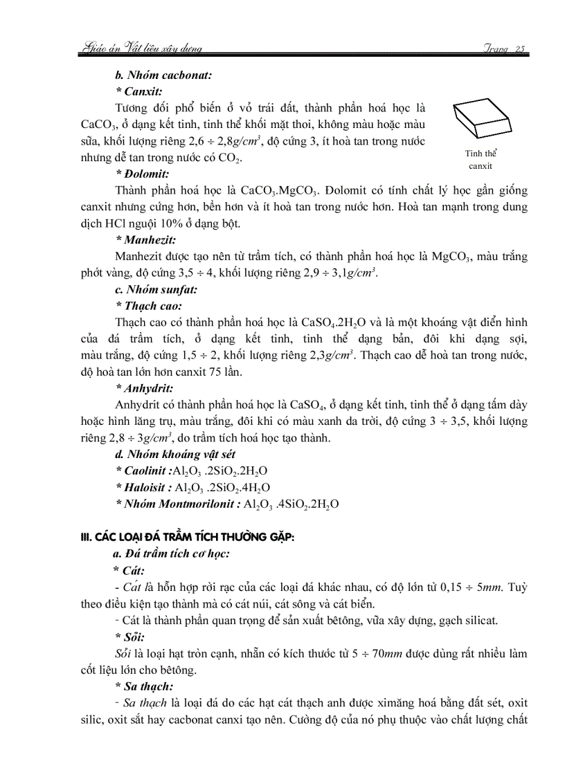 image for page Giáo Trình Vật Liệu Xây Dựng