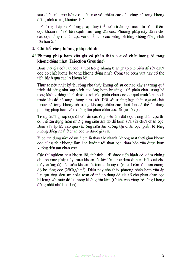 image for page Giới thiệu phương pháp phun vữa trong sửa chữa cọc khoan nhồi