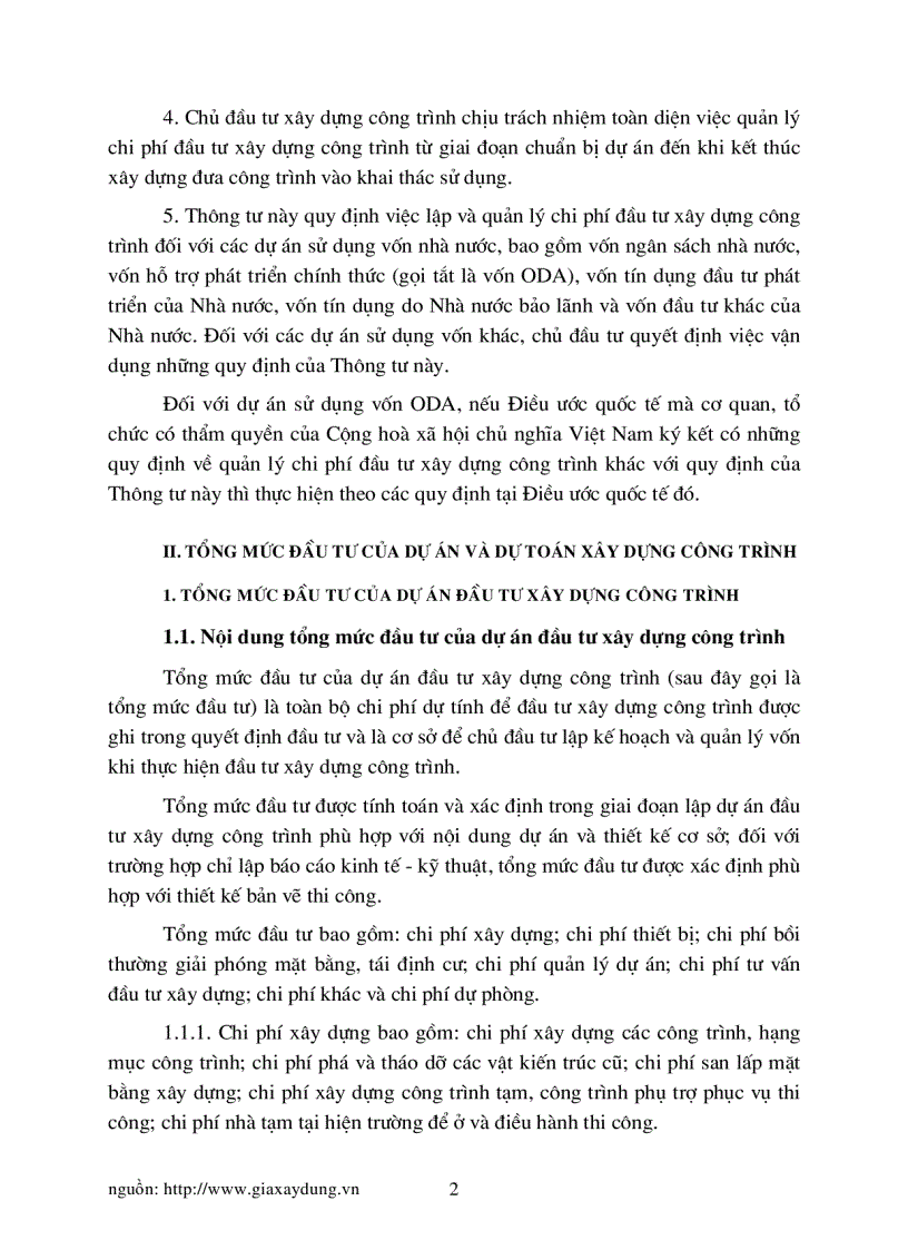 image for page Hướng dẫn lập và Quản lý chi phí đầu tư xây dựng công trình