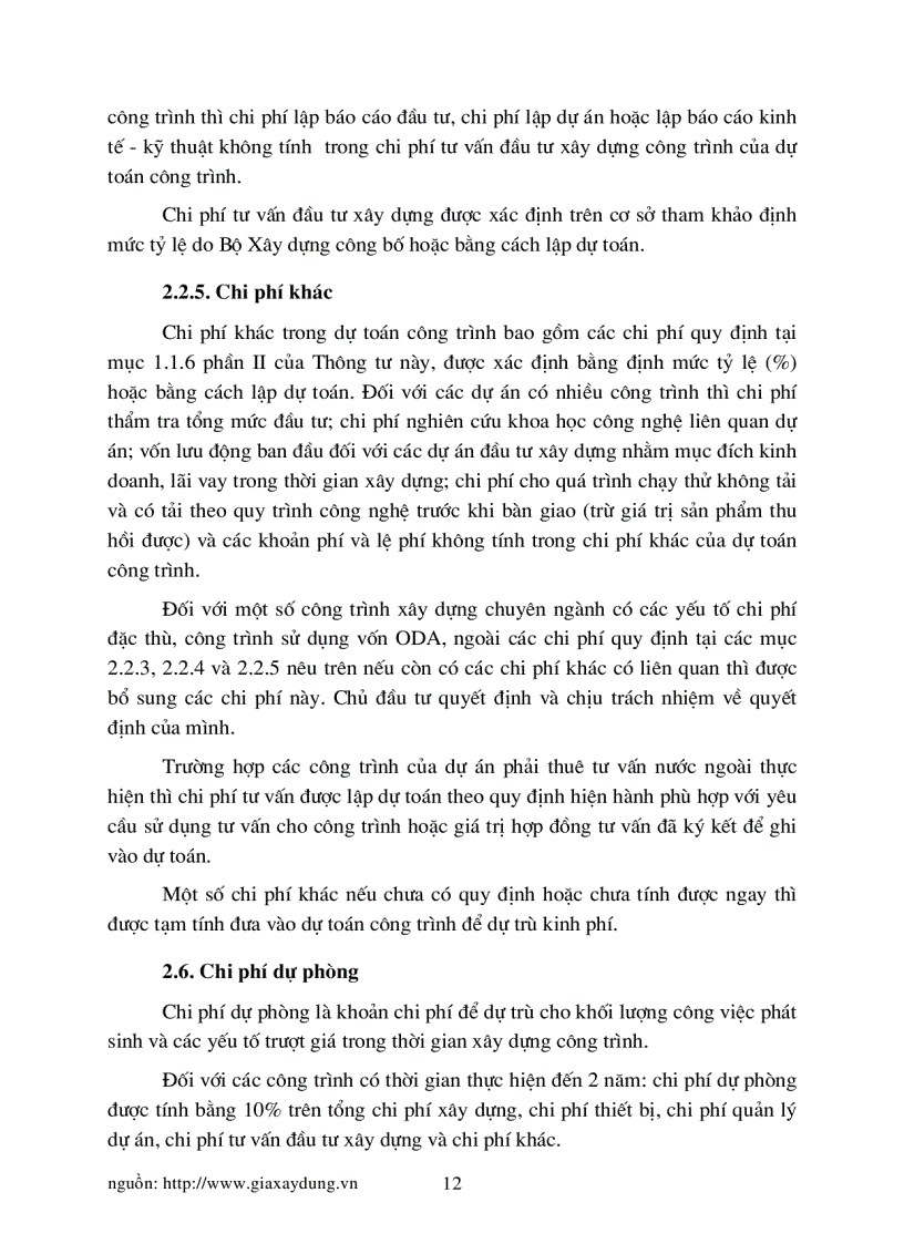 image for page Hướng dẫn lập và Quản lý chi phí đầu tư xây dựng công trình