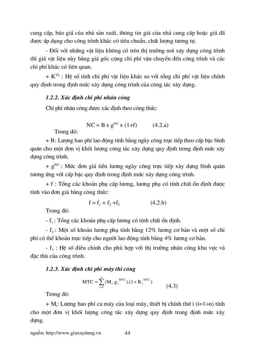 image for page Hướng dẫn lập và Quản lý chi phí đầu tư xây dựng công trình
