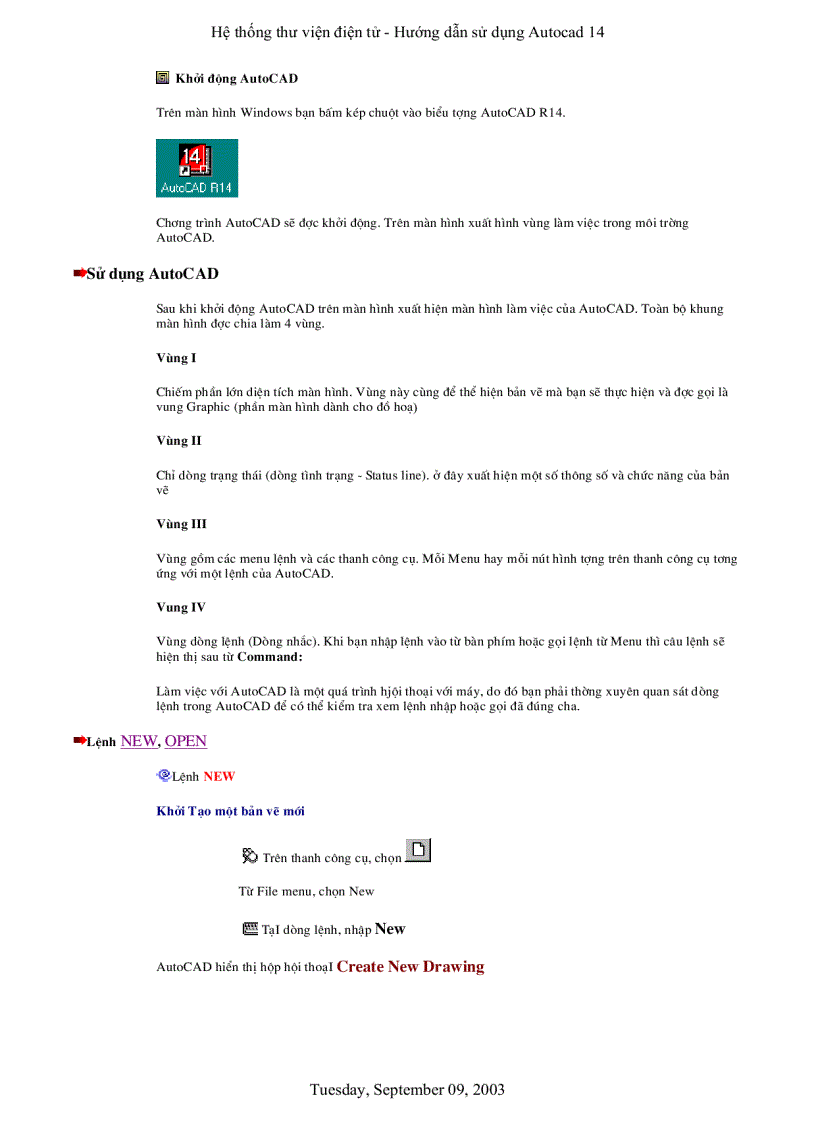 image for page Hướng dẫn sử dụng AutoCAD 14