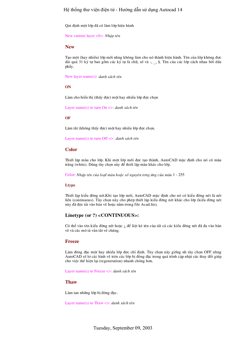 image for page Hướng dẫn sử dụng AutoCAD 14