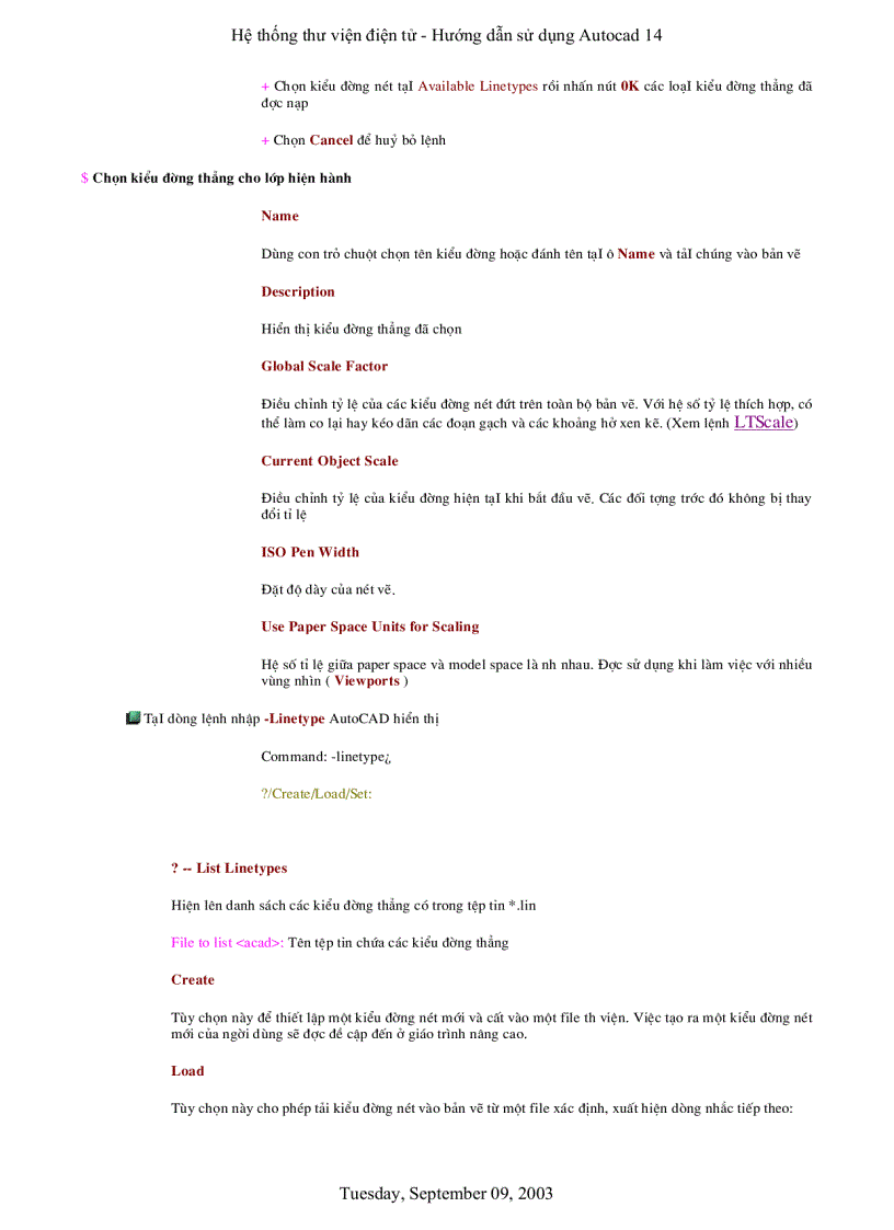 image for page Hướng dẫn sử dụng AutoCAD 14