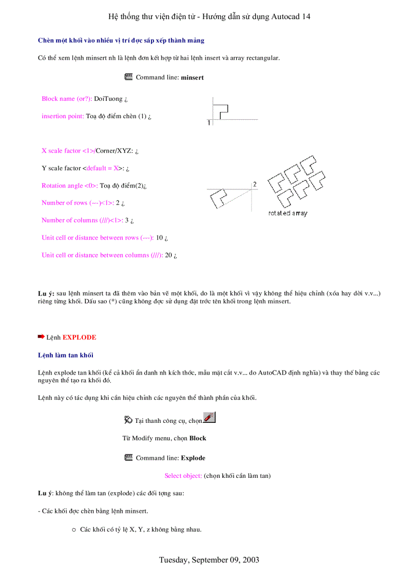image for page Hướng dẫn sử dụng AutoCAD 14