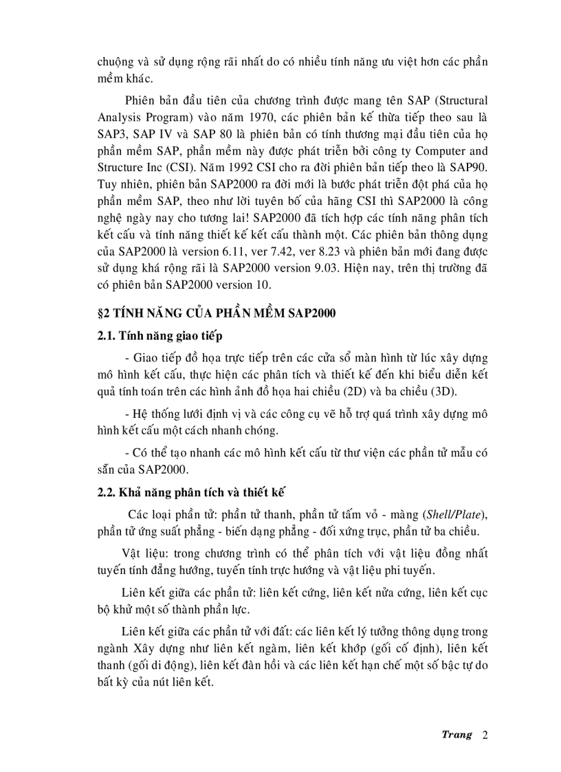 image for page Hướng dẫn sử dụng phần mềm xây dựng SAP 2000