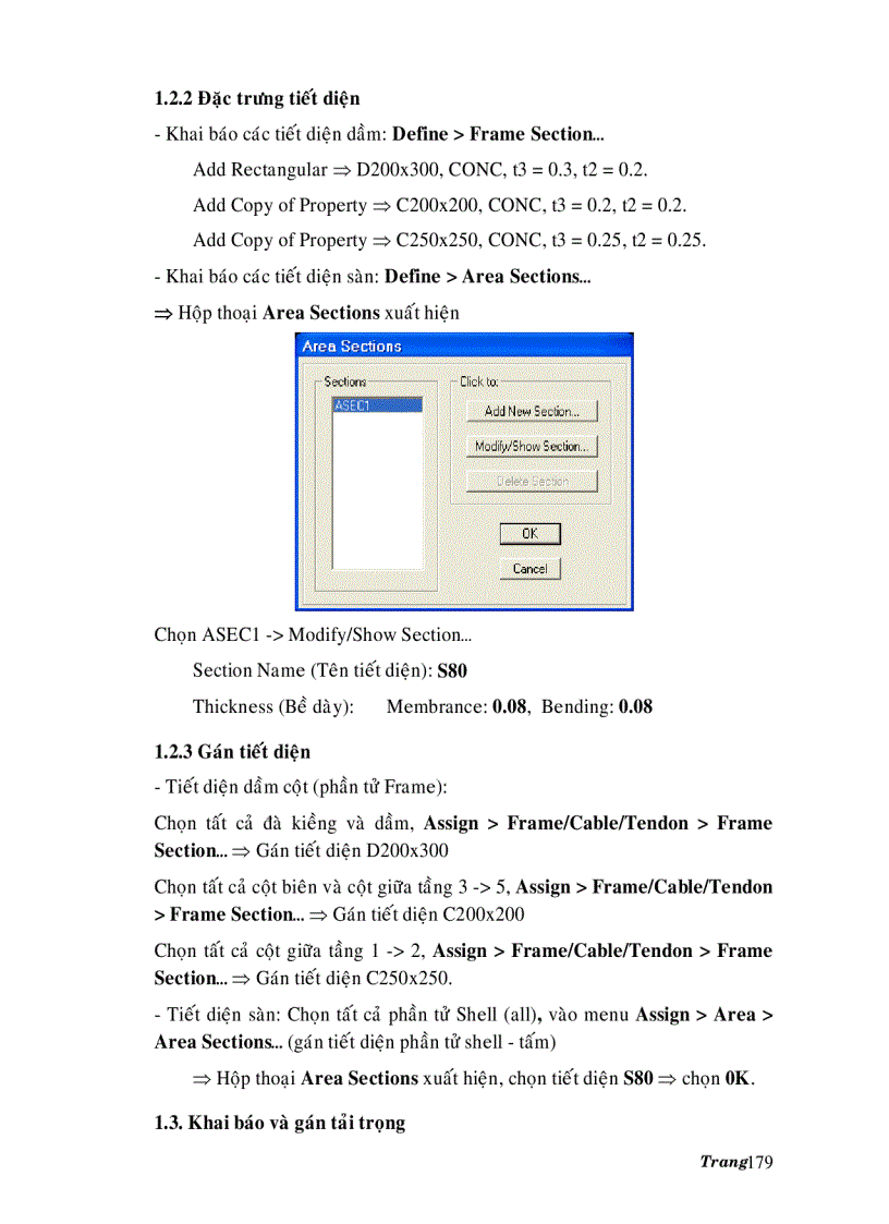 image for page Hướng dẫn sử dụng phần mềm xây dựng SAP 2000