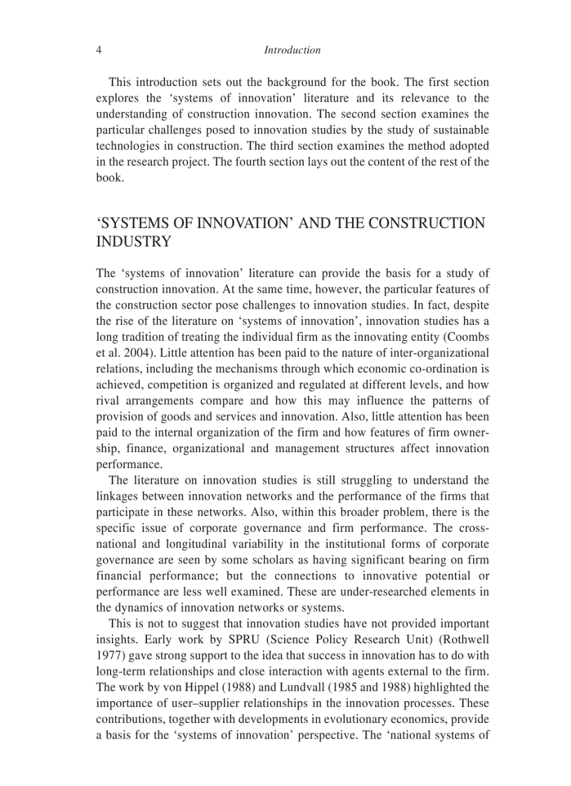 image for page Innovation in Construction A European Analysis