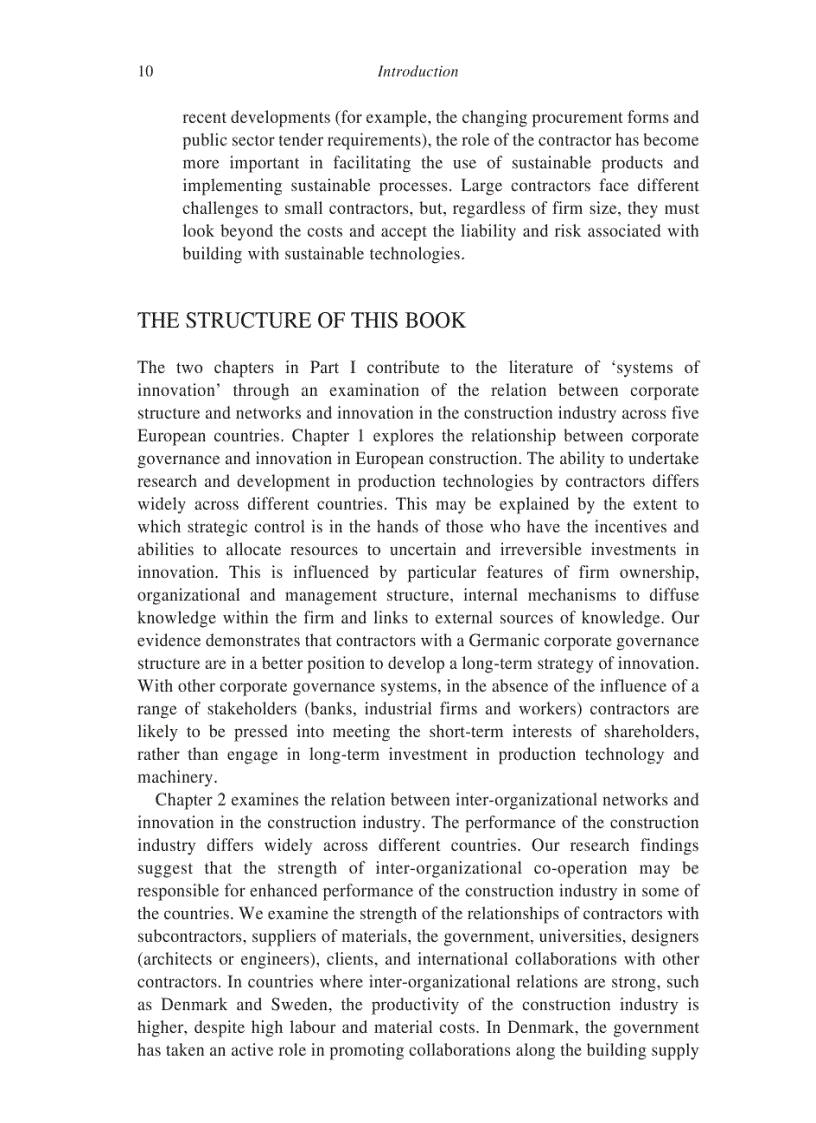 image for page Innovation in Construction A European Analysis