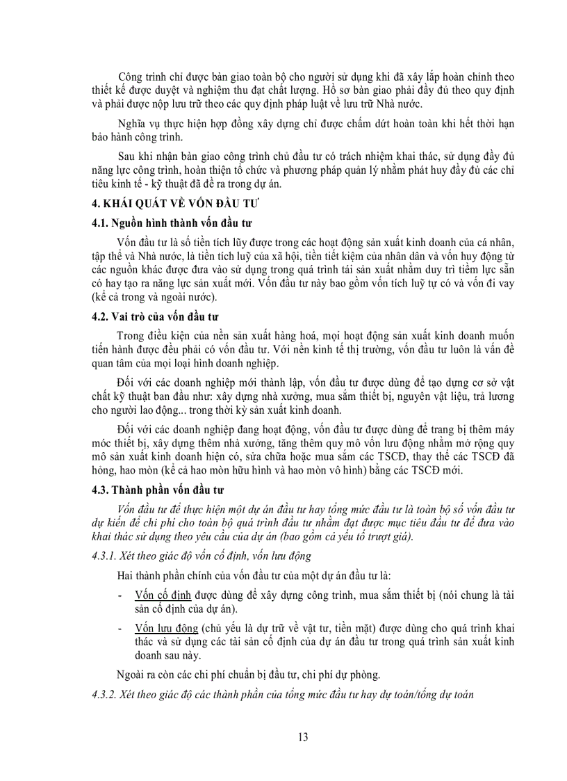 image for page Lập và Phân tích dự án đầu tư xây dựng công trình giao thông