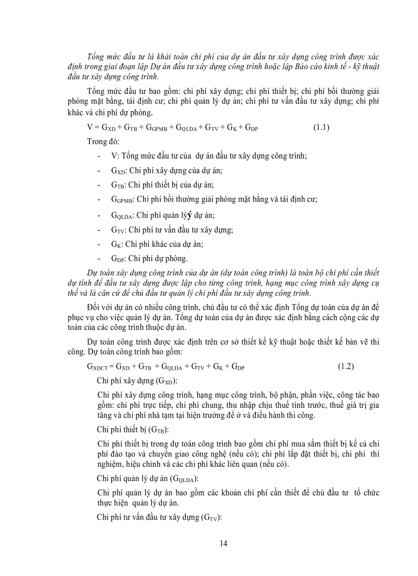 image for page Lập và Phân tích dự án đầu tư xây dựng công trình giao thông