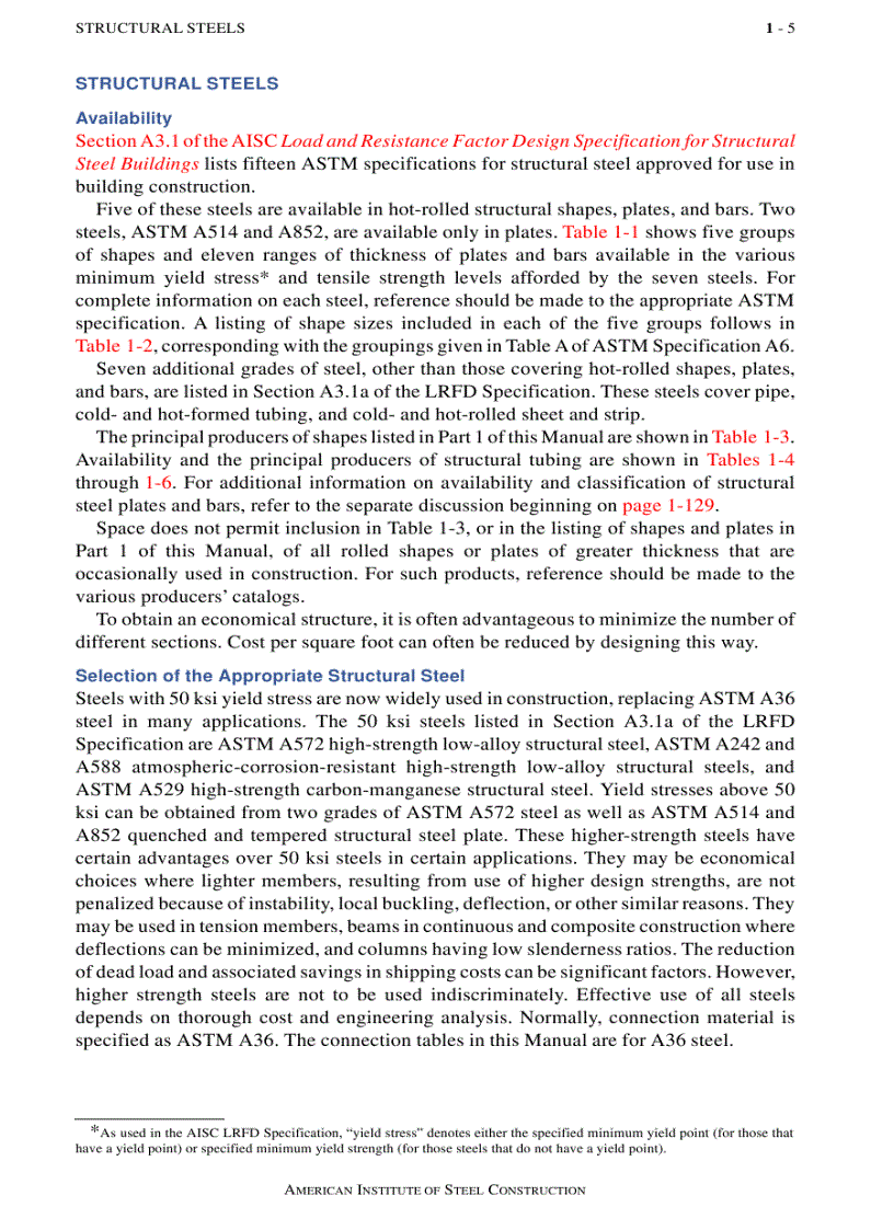 image for page Load Resistance Factor Design Manual of Steel Construction Volume I Volume II Connections