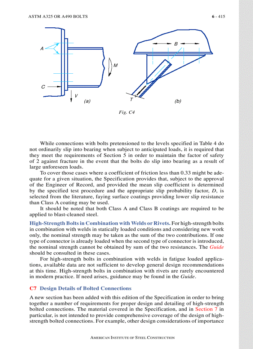 image for page Load Resistance Factor Design Manual of Steel Construction Volume I Volume II Connections