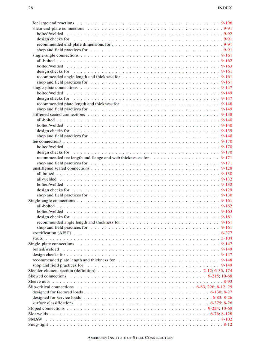 image for page Load Resistance Factor Design Manual of Steel Construction Volume I Volume II Connections