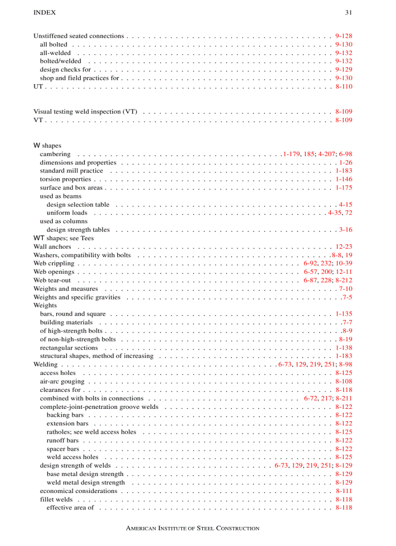 image for page Load Resistance Factor Design Manual of Steel Construction Volume I Volume II Connections