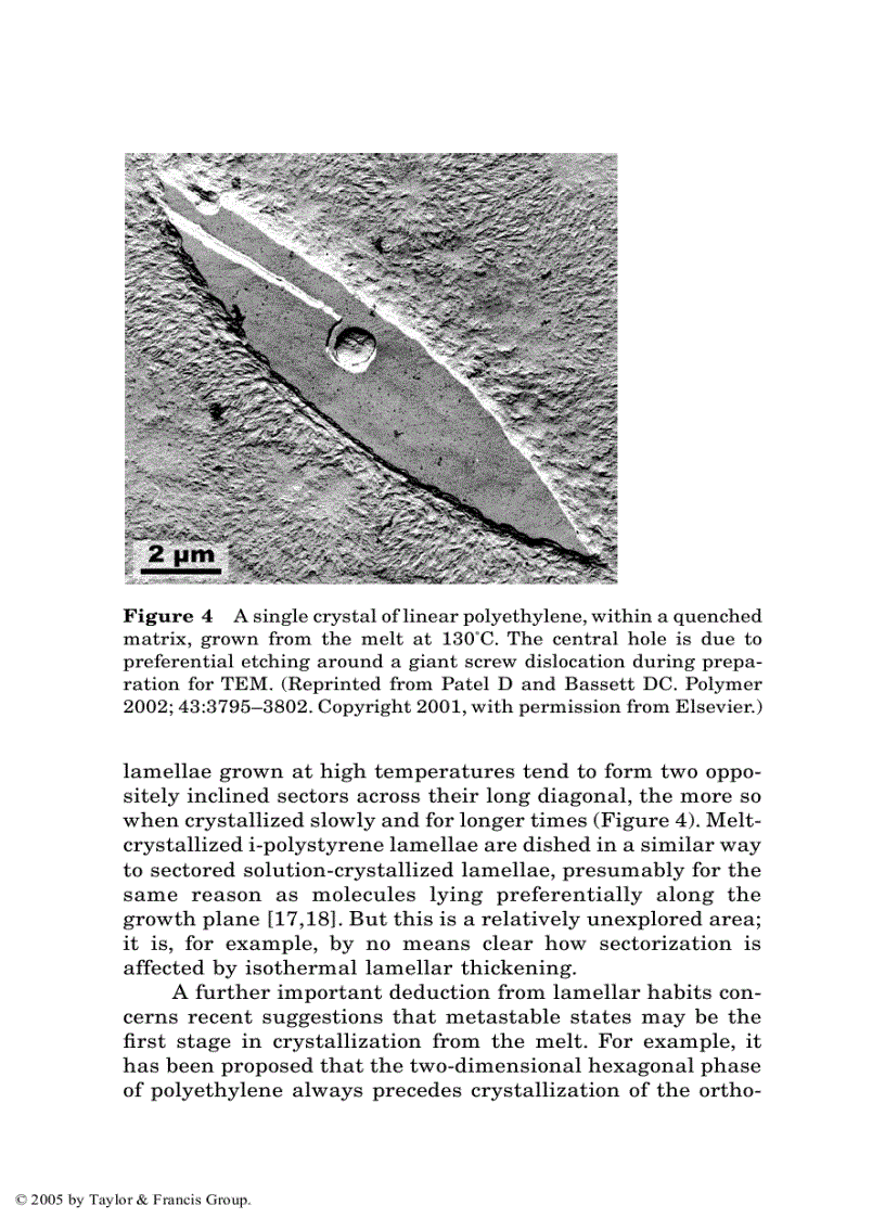image for page Mechanical Properties of Polymers based on Nanostructure and Morphology