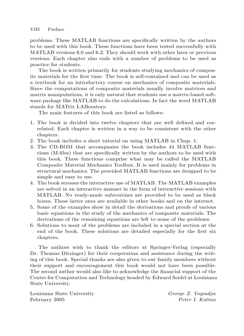 image for page Mechanics of Composite Materials with MATLAB