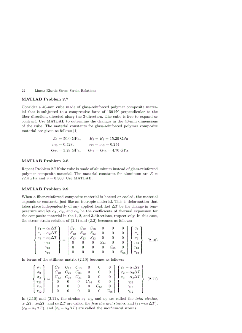 image for page Mechanics of Composite Materials with MATLAB