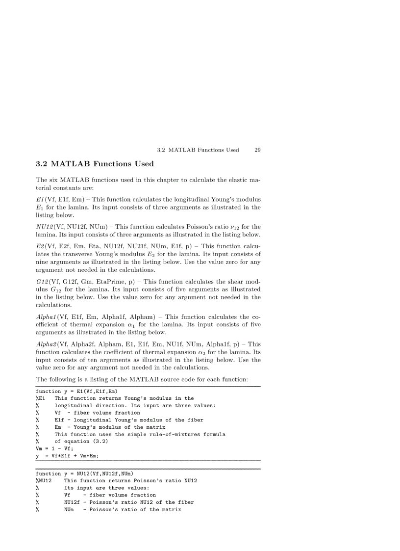 image for page Mechanics of Composite Materials with MATLAB