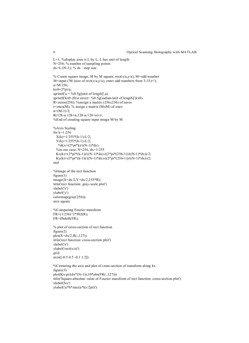 image for page Optical Scanning Holography with MATLAB