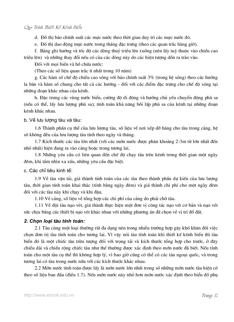 image for page Quy trình thiết kế kênh biển
