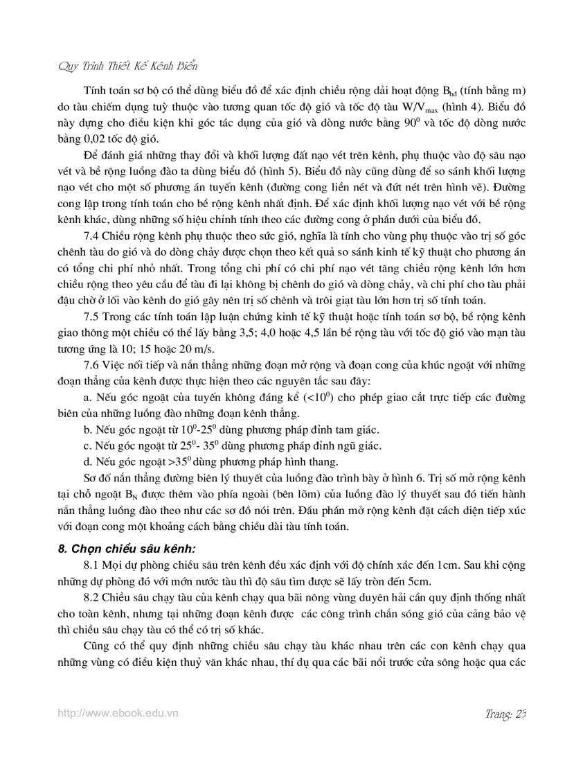 image for page Quy trình thiết kế kênh biển