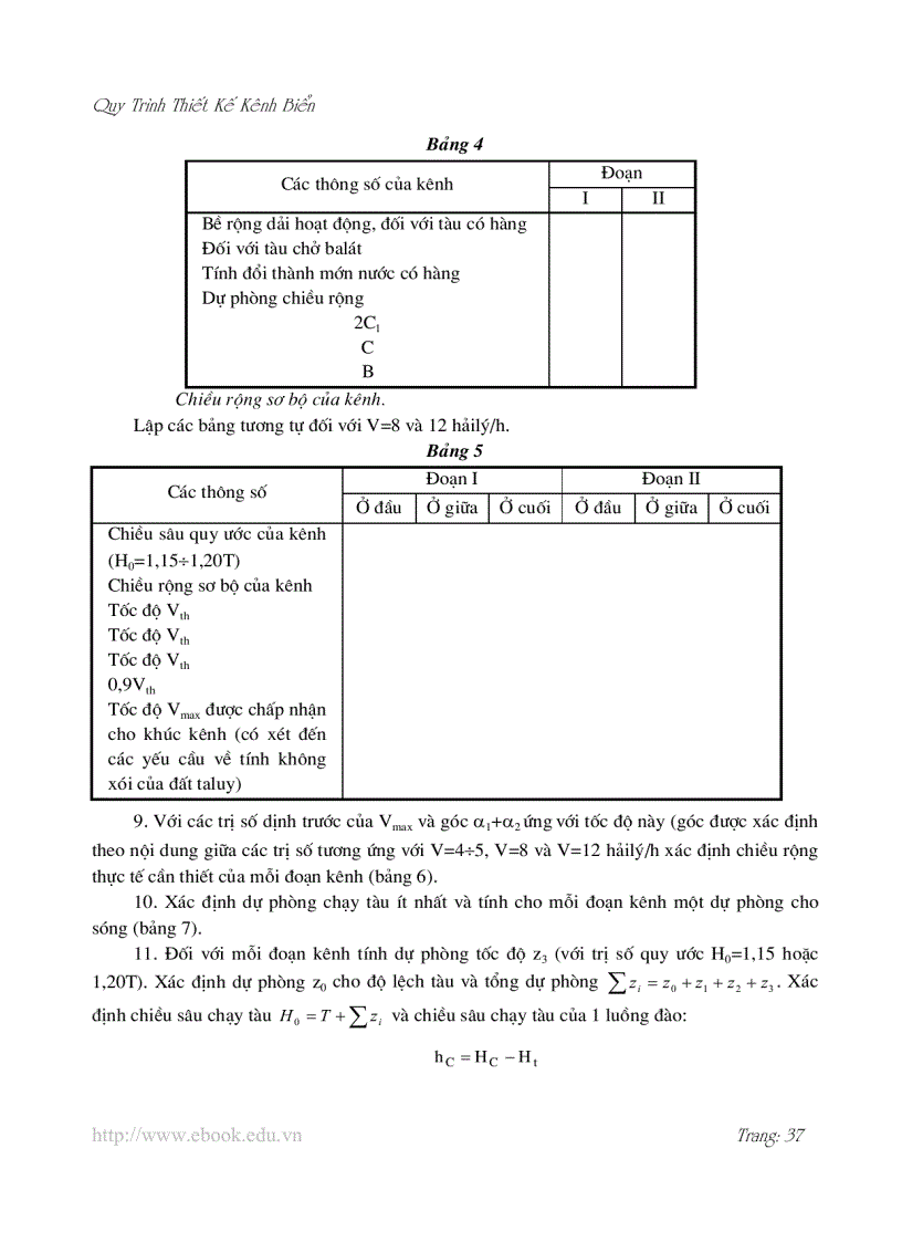 image for page Quy trình thiết kế kênh biển