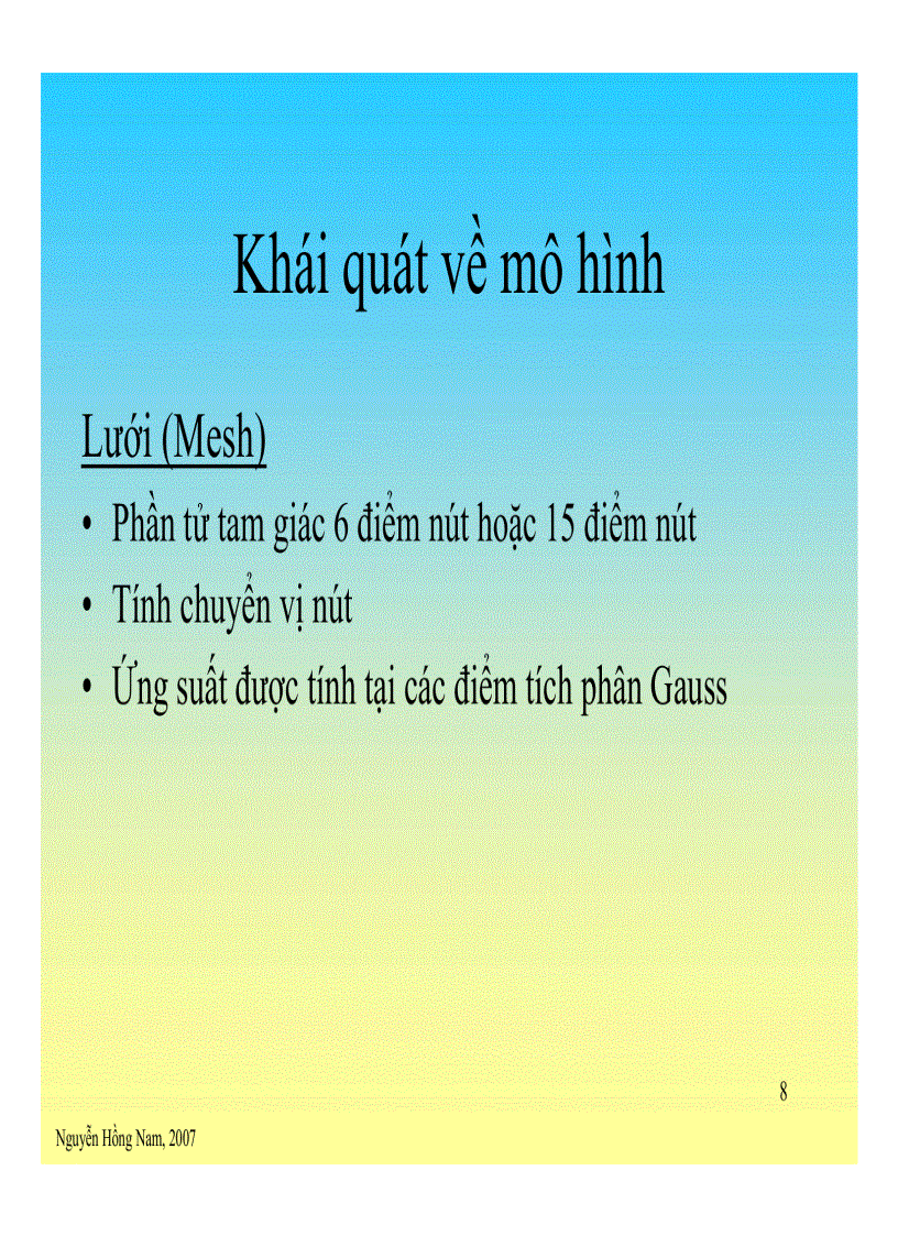 image for page Slide Giới thiệu Plaxis v8 2
