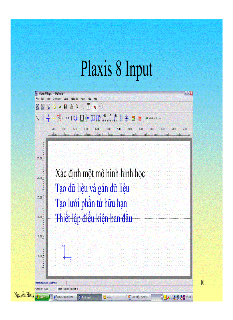 image for page Slide Giới thiệu Plaxis v8 2