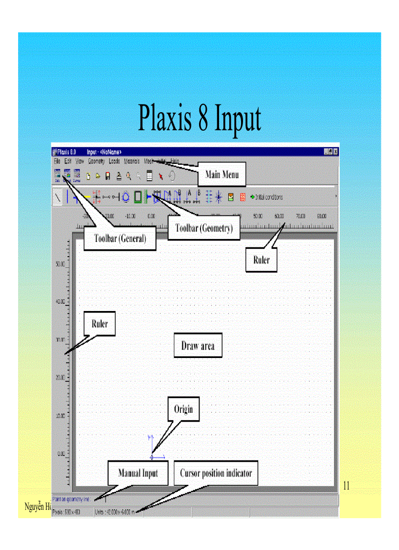 image for page Slide Giới thiệu Plaxis v8 2
