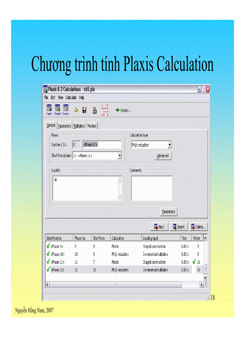 image for page Slide Giới thiệu Plaxis v8 2