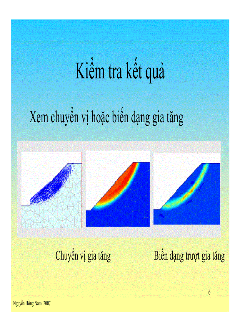 image for page Slide Plaxis Phân tích ổn định theo phần tử hữu hạn
