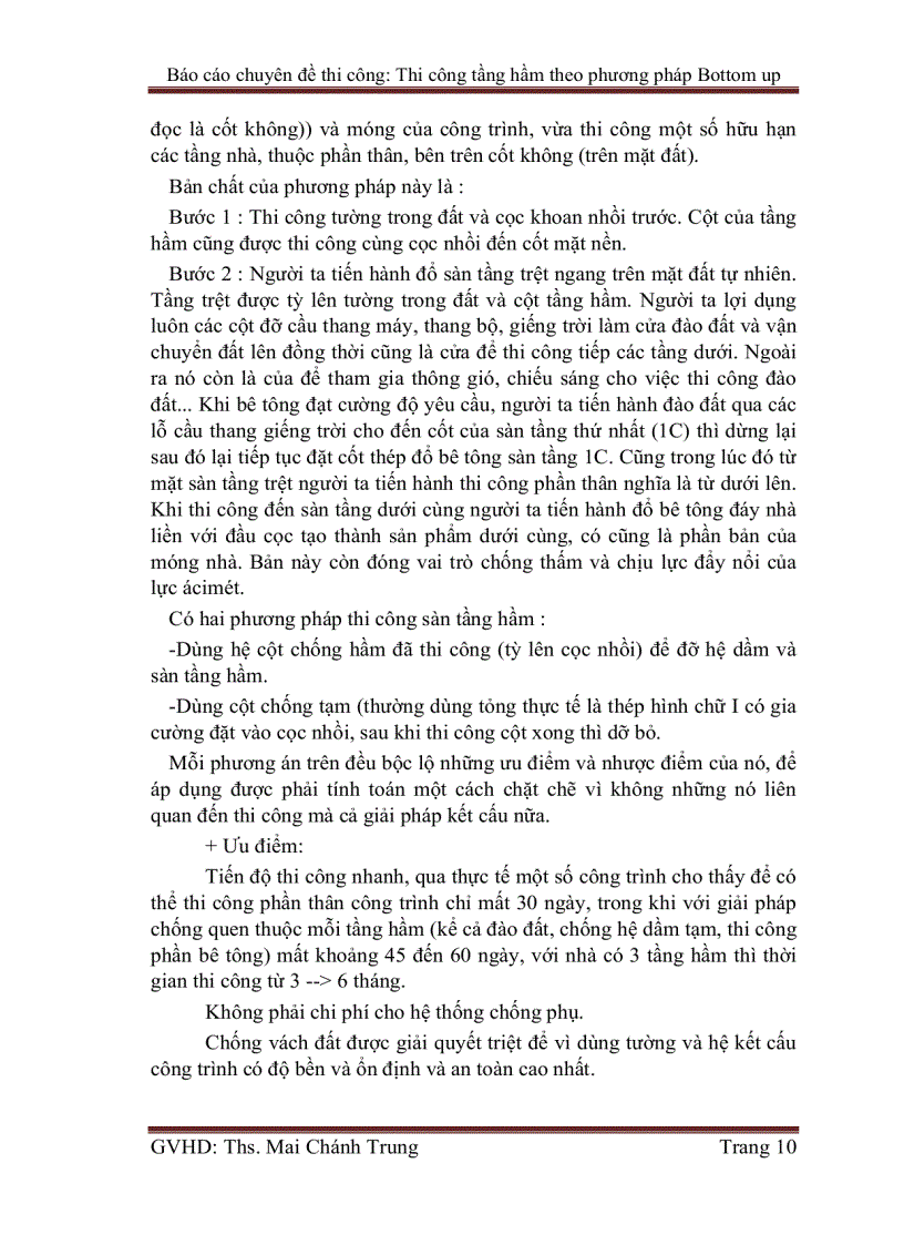 image for page Thi công tầng hầm theo phương pháp Bottom Up