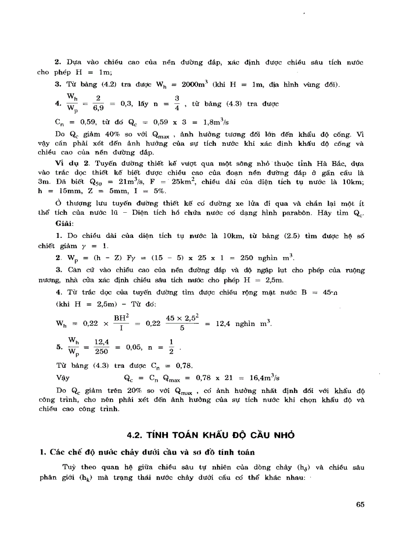 image for page Thiết kế Cống và Cầu nhỏ trên đường ôtô