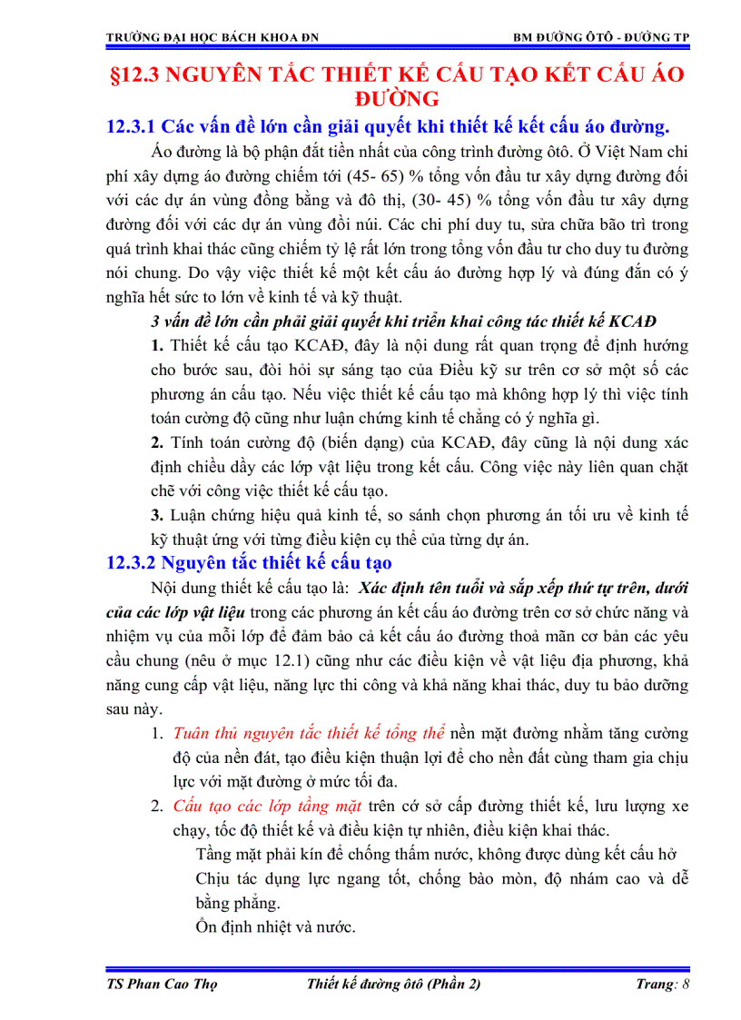 image for page Thiết kế đường ôtô 2 1