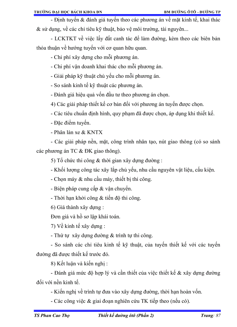 image for page Thiết kế đường ôtô 2 1