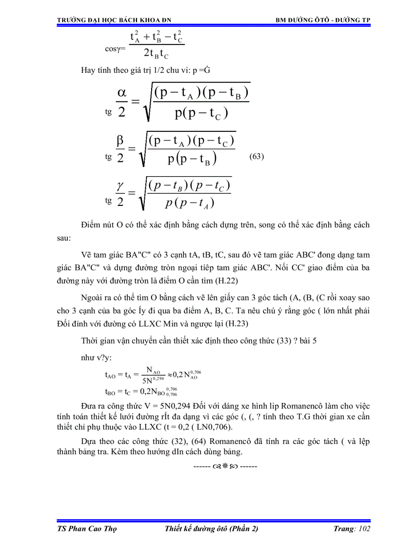 image for page Thiết kế đường ôtô 2 1