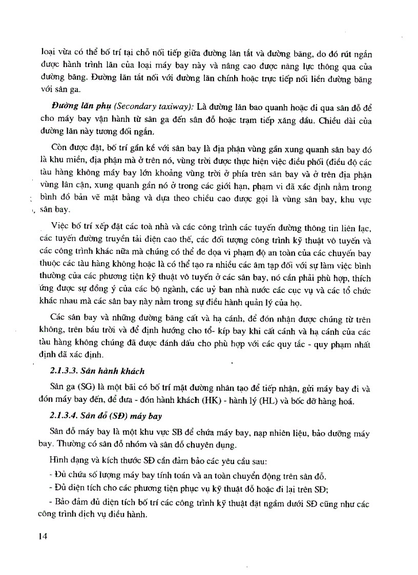 image for page Thiết kế và quy hoạch sân bay cảng hàng không