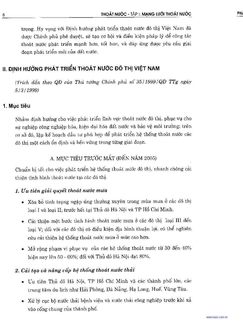 image for page Thoát nước 1 Mạng lưới thoát nước