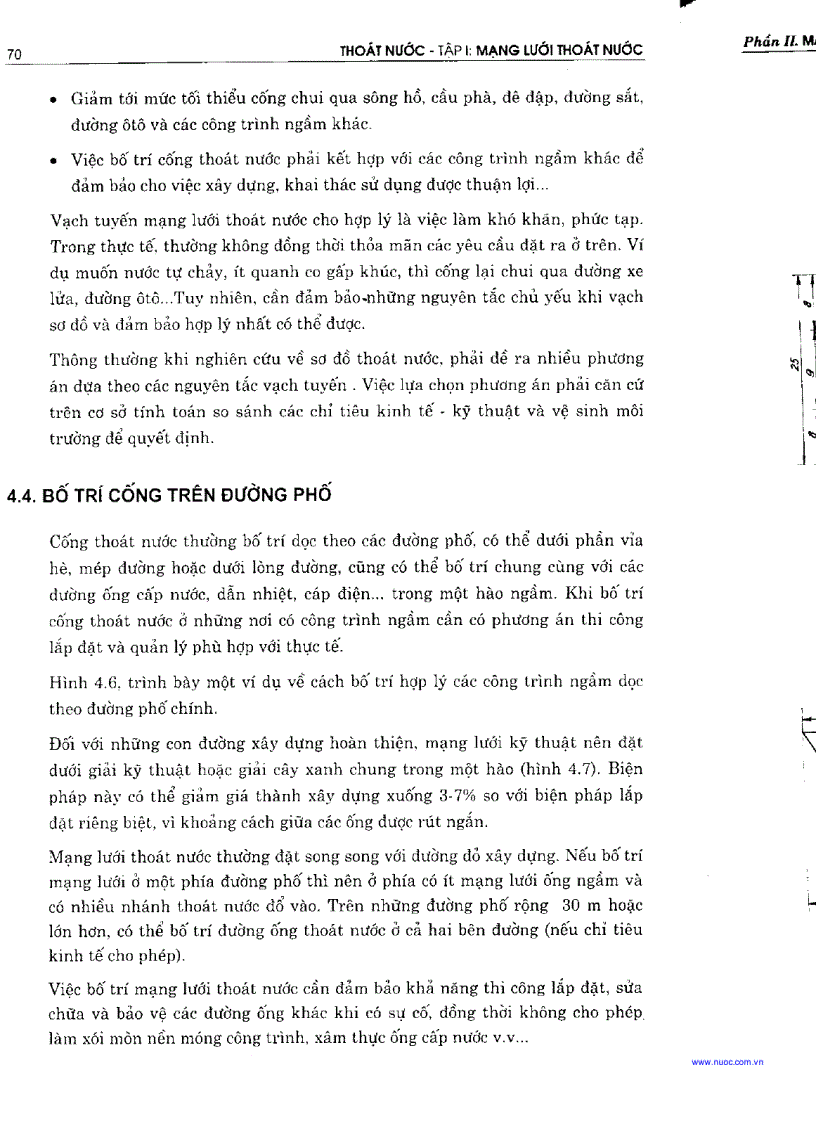 image for page Thoát nước 1 Mạng lưới thoát nước