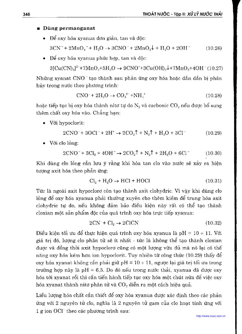 image for page Thoát nước 2 Xử lý nước thải