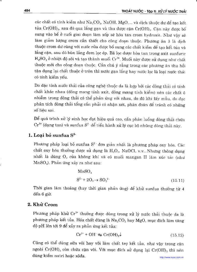 image for page Thoát nước 2 Xử lý nước thải