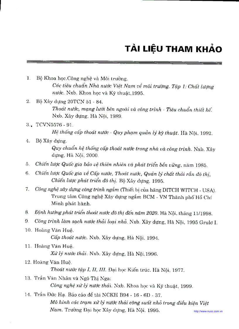 image for page Thoát nước 2 Xử lý nước thải