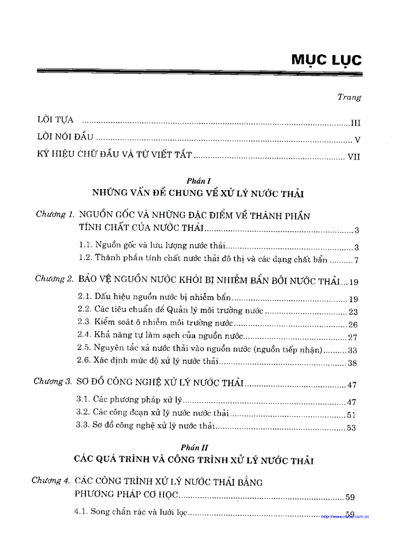 image for page Thoát nước 2 Xử lý nước thải