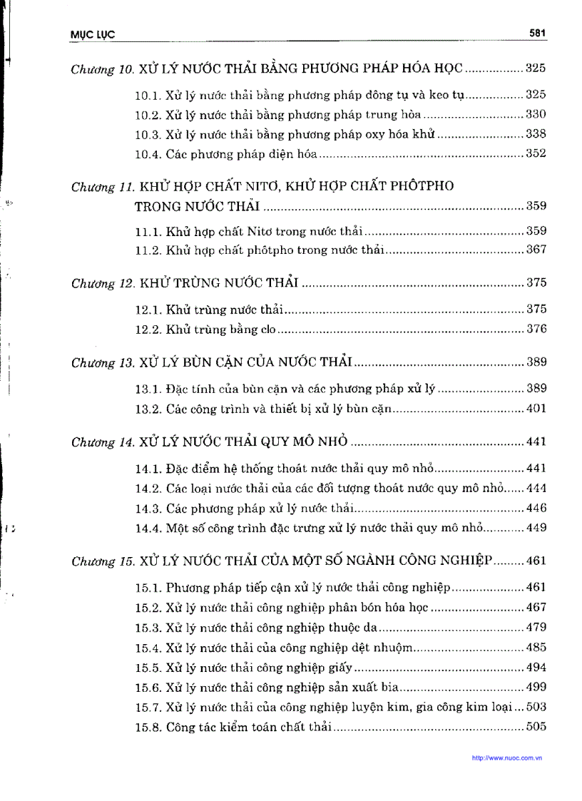 image for page Thoát nước 2 Xử lý nước thải