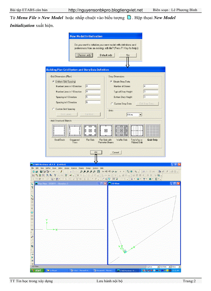 image for page Thực tập ứng dụng tin học trong xây dựng