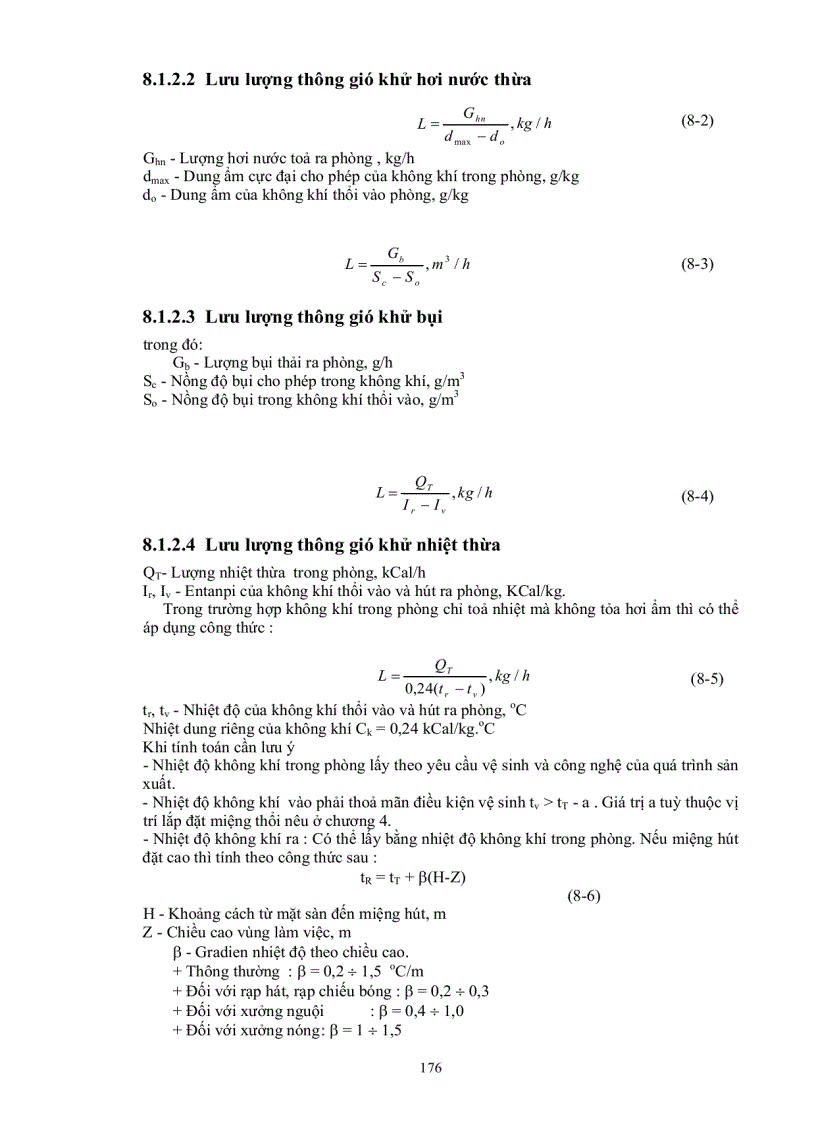 image for page Tính toán hệ thống thông gió trong các công trình dân dụng và công nghiệp