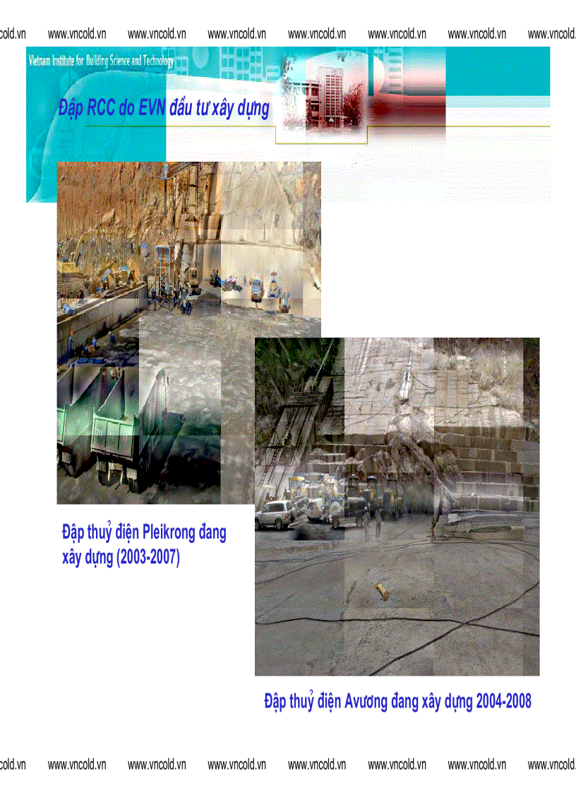 image for page Ứng dụng CN bêtông đầm lăn trong XD đập bêtông trọng lực ở VN