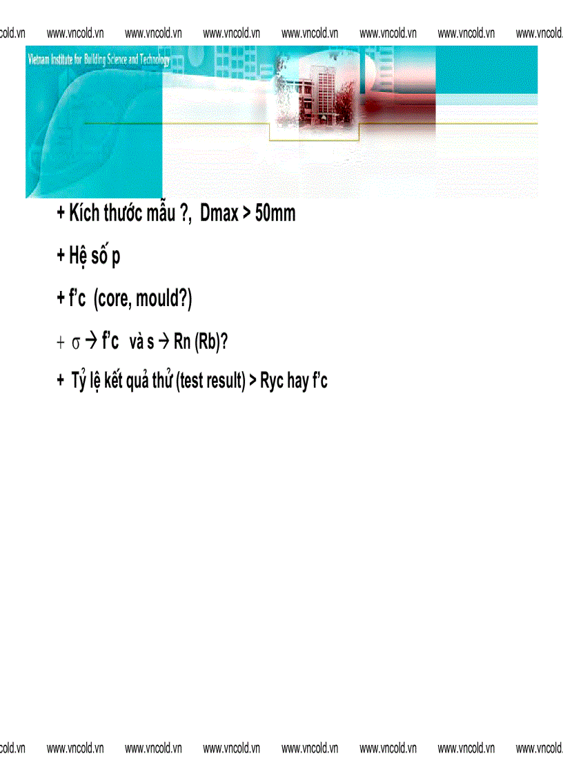 image for page Ứng dụng CN bêtông đầm lăn trong XD đập bêtông trọng lực ở VN