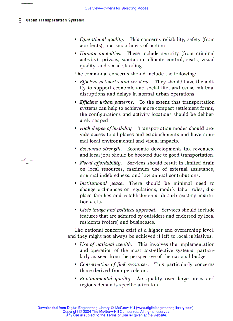 image for page Urban Transportation Systems